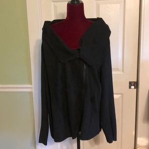 Suede like blazer jacket